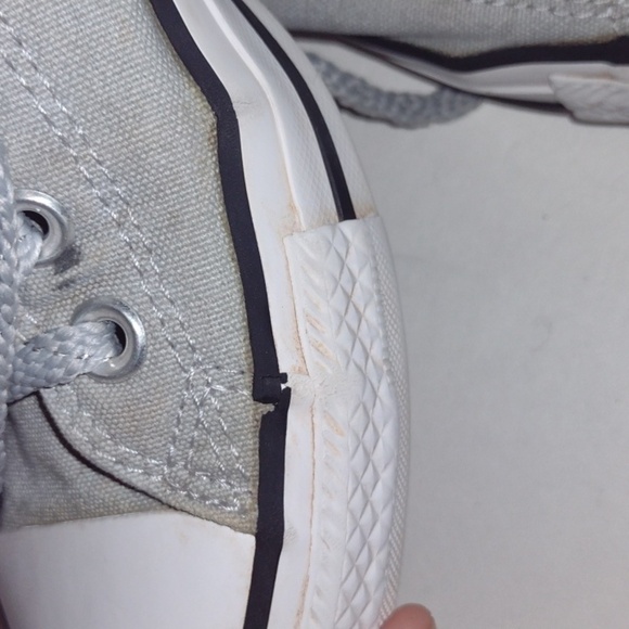 CONVERSE Gray reverse Galaxy size 8 and 1/2 women's - Picture 12 of 12